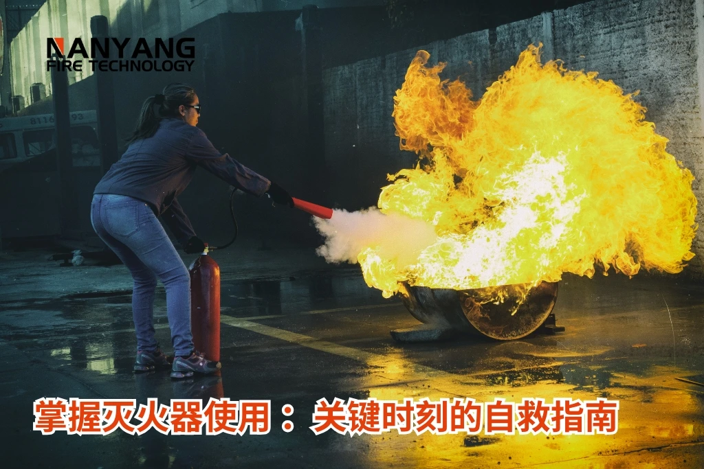 如何使用灭火器